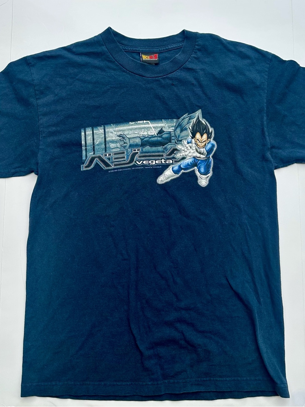 Vintage Y2K 2000 Dragonball Z Vegeta T Shirt